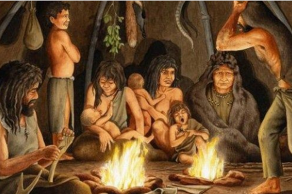 Người tiền sử sử dụng lửa để sưởi và chiếu sáng